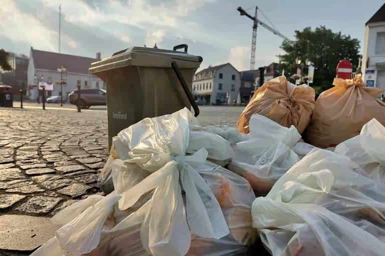 Déchets résiduels à Tervuren